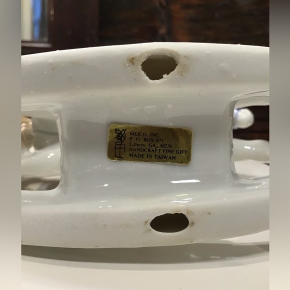 Paul Sebastian Porcelain Figurine Vintage 1991 Boy on Rocking Horse - Picture 9 of 11